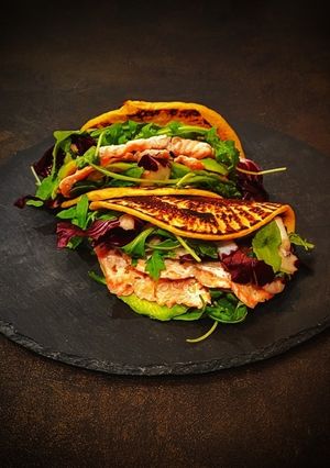 Foto di Il pancake che si crede un tacos