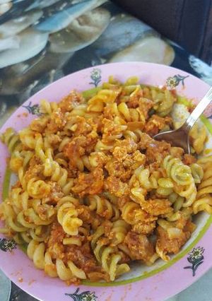 Una foto de Macarrones o Espirales
