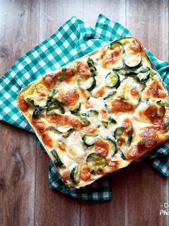 Foto di Lasagne salmone e zucchine