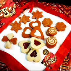 Red And White Velvet Cookies A picture of Red And White Velvet Cookies.