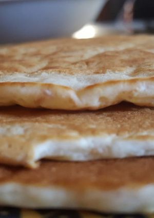 Una foto de Pancakes saludables