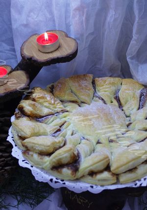 Foto principal de Estrella de Navidad de chocolate