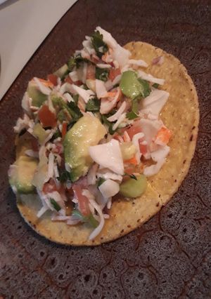 A picture of Mexican Style Ceviche (Jaiba).