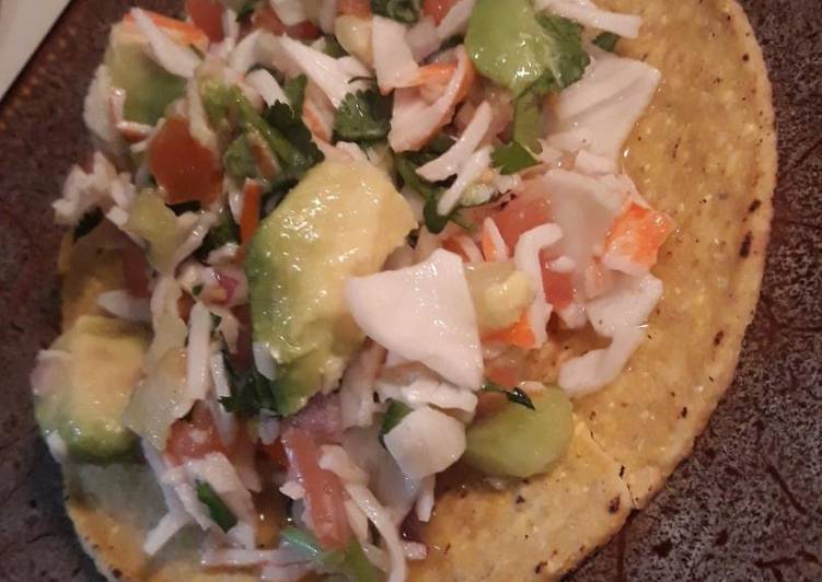 Mexican Style Ceviche (Jaiba)