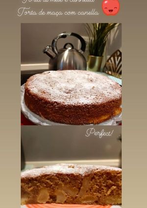 Foto di Torta di mele con cannella