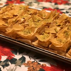 A picture of Indian Baklava.