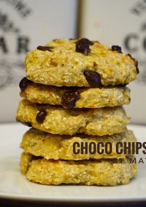 Foto resep Choco Chip Cookies 3 Bahan Saja