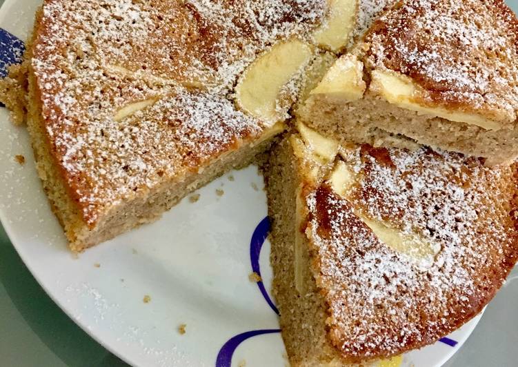 Bizcocho de canela con manzana 🍎🍰