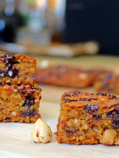 Una foto de Brownie de boniato súper jugoso