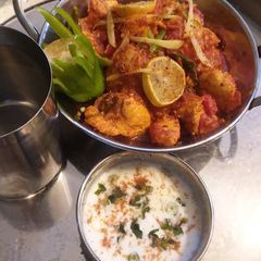 A picture of Kharay masalo ki chicken karai 😋🍗.