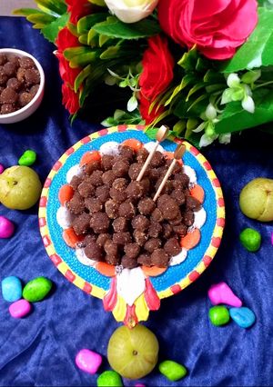 A picture of Khati mithi amla candy.