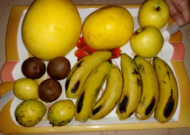 Recipe of Quick Tangi Fruit Chaat (Ramadan Special)
