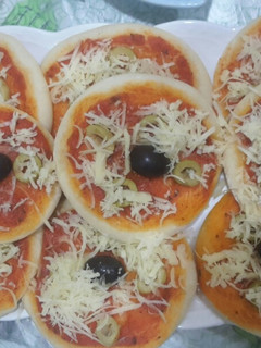 صورة لوصفة ميني بيتزا 🍕🍕
