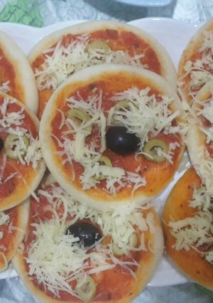 صورة لوصفة ميني بيتزا 🍕🍕