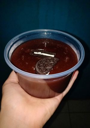 Foto resep Silky pudding coklat oreo