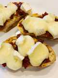 Sun-Dried Tomato Brie Tartine