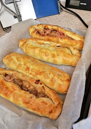A picture of Sausage, Bacon & Cheese Bakes.
