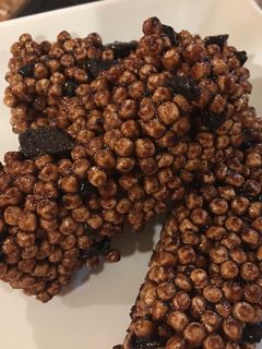 A picture of Chocolate Oreo Krispie Bar.