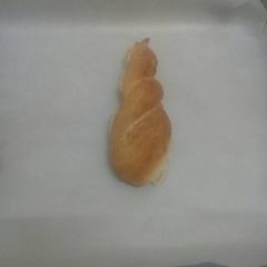 A picture of Twisted bun/ scone. #Healthbakingcontest#.