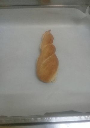 A picture of Twisted bun/ scone. #Healthbakingcontest#.
