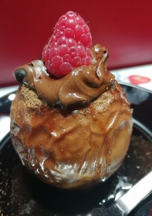 Une photo de 🍎Pomme au Four Cannelle Choco