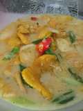 Tahu dorokdok kuah santan