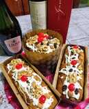 Pan dulce y budines navideños