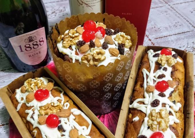 Pan dulce y budines navideños Receta de Eugenia Sil Florentin- Cookpad