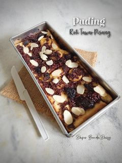 Foto resep Puding Roti Tawar Pisang