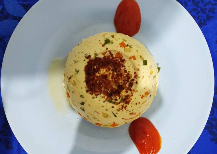 makanan Tahu kukus telur wortel (menu diet) Jadi, Enak Banget