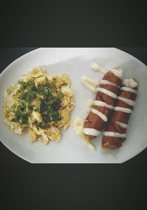 Foto resep Scramble Sausage