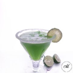 A picture of Green and honeydew melon.