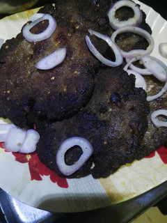 A picture of Beef Chapli Kebab.