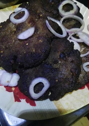 A picture of Beef Chapli Kebab.