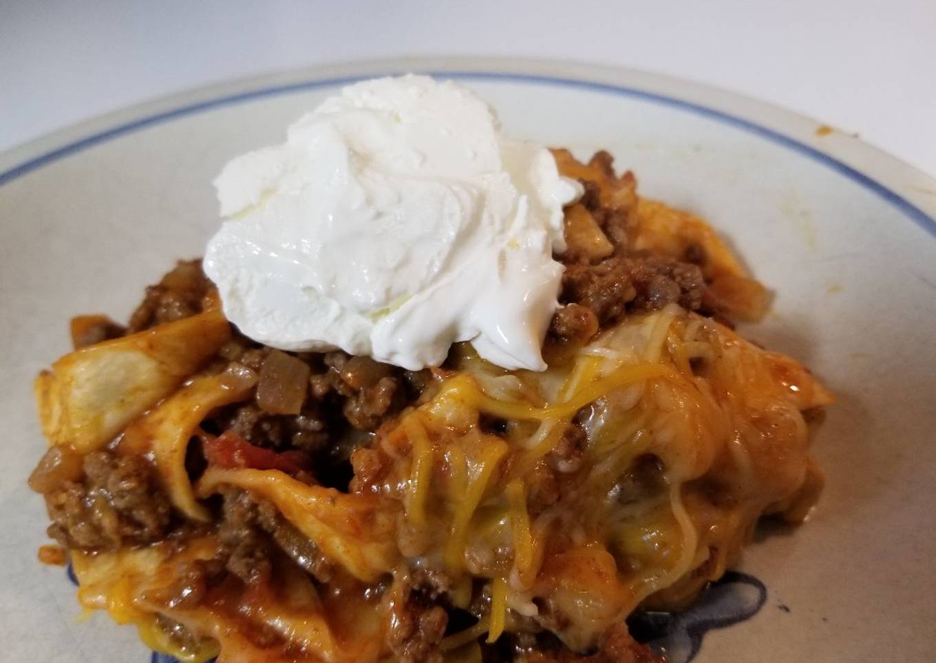 Simple Beef Burrito Pan