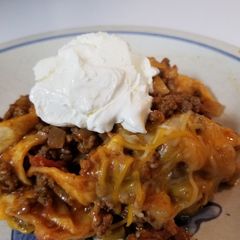 A picture of Easy Beef Burrito Skillet.
