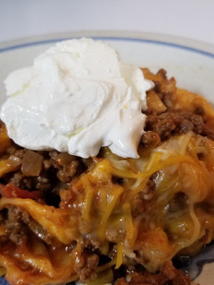 A picture of Easy Beef Burrito Skillet.