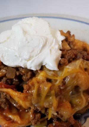 A picture of Easy Beef Burrito Skillet.