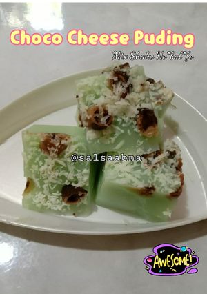 Foto resep Choco Cheese Puding