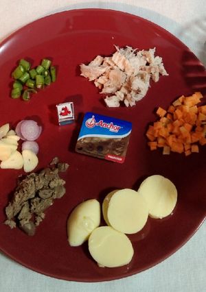 Foto resep Bubur Kaldu Ayam Kampung (MPASI Bayi 6 bln+)