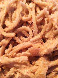 عکسی از دستور پاستا پنیر و سیب زمینی