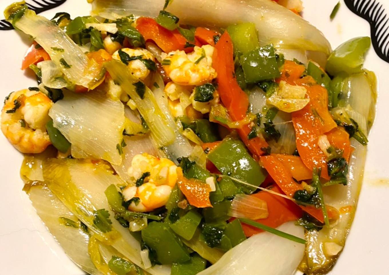 Crevettes façon Cataplana