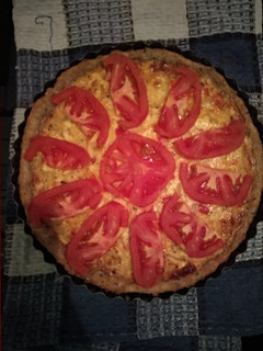 Una foto de Tarta de cebolla