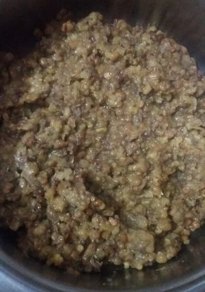 A picture of Mung dal.