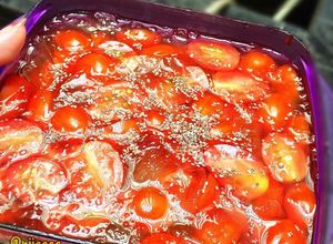 Foto resep Manisan Tomat Cherry / Es Tomat