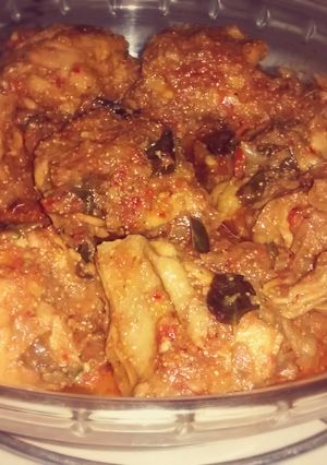 A picture of Chicken Chettinad.