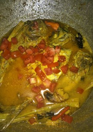 Foto resep Ikan Bawal Laut Kuah Kuning