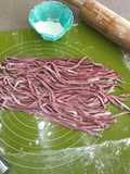 Fresh pasta (natural food coloring from vegetables 🍅)