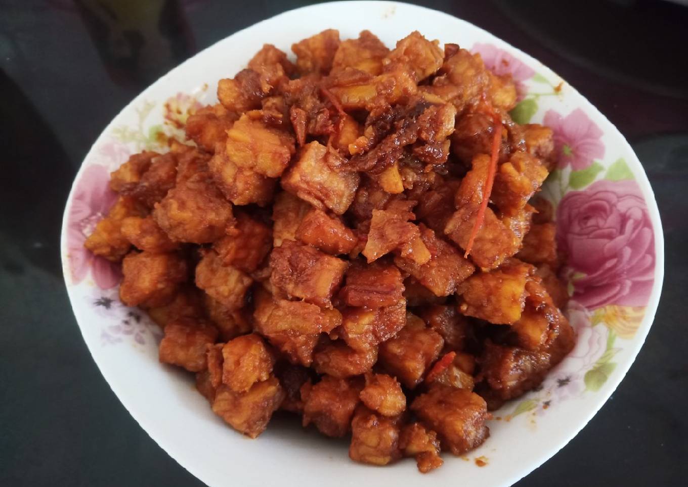 Tumis Tempe Udang Kecap