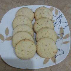 A picture of Diet biscuits with 3 ingredients 🫓 🫓 flex seed flavour.